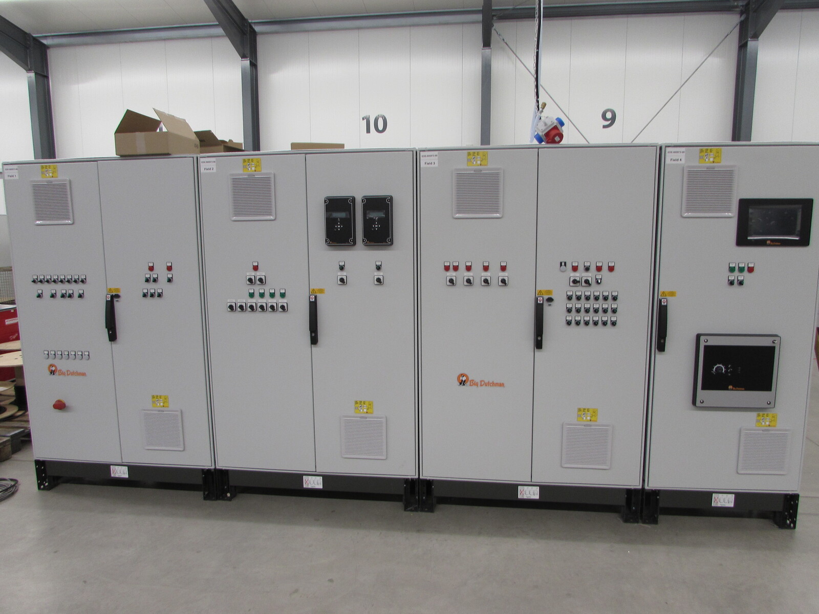 Control cabinet new house